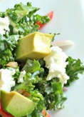 avocado goat cheese salad